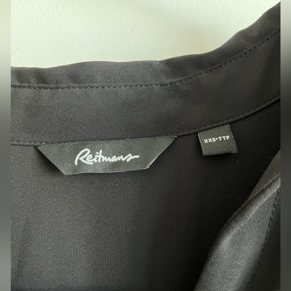 Reitmans Black Shirt Dress - Picture 3 of 7